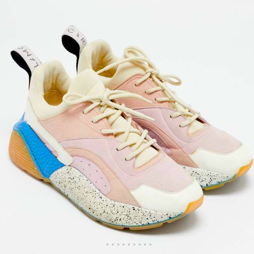 Stella McCartney Eclypse Colorblock Pattern sneakers  “excellent condition”